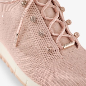 Veles Embellished Knit Trainers