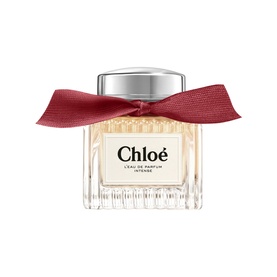 Chlo&eacute; L'Eau de Parfum Intense for Women 50ml EDP in faceted glass bottle with deep red satin bow