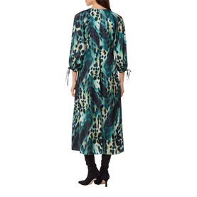 Misty Leopard Print Dress