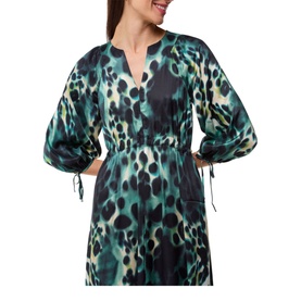 Misty Leopard Print Dress