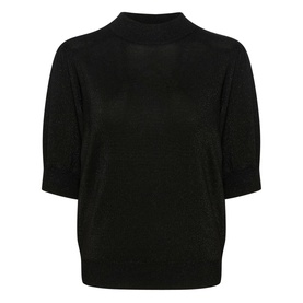 Regina Metallic Turtleneck Sweater