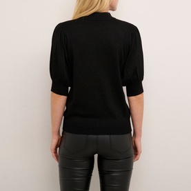 Regina Metallic Turtleneck Sweater