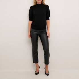 Regina Metallic Turtleneck Sweater