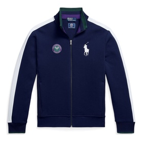 Wimbledon Logo Zip Sweatshirt