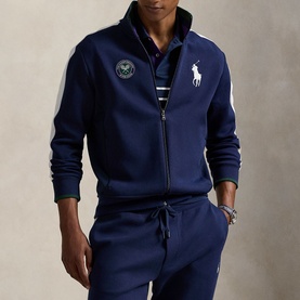 Wimbledon Logo Zip Sweatshirt
