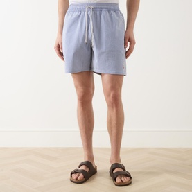 Striped Seersucker Shorts