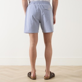 Striped Seersucker Shorts