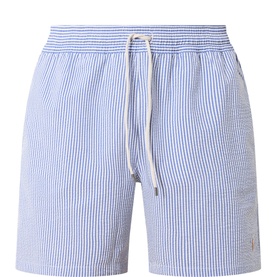 Striped Seersucker Shorts