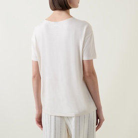 Esandy Silk Front T-Shirt