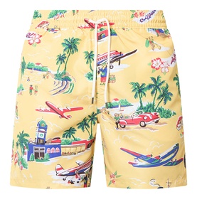 Holiday Bear Drawstring Shorts