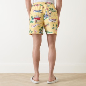Holiday Bear Drawstring Shorts