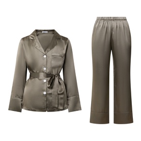 Emerald Silk Pyjama Set