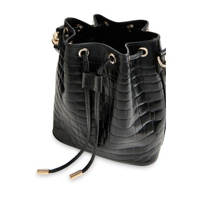 Giulia Croc Bucket Bag