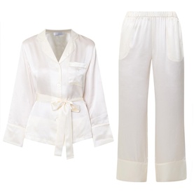 Emerald Silk Pyjama Set