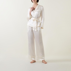 Emerald Silk Pyjama Set