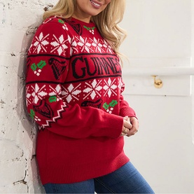 Guinness Festive Holly Knit Sweater