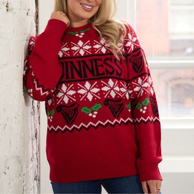 Guinness Festive Holly Knit Sweater