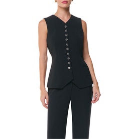 Cora Crepe Waistcoat