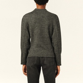 Myra Zip Knitted Top