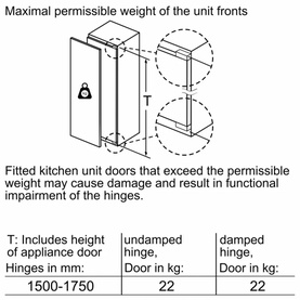 N50 Flat Hinge Freezer