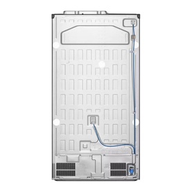 NatureFRESH&trade; 635L American Style Fridge Freezer Shiny Steel