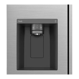 NatureFRESH&trade; 635L American Style Fridge Freezer Shiny Steel