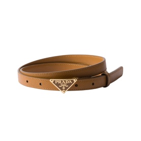Logo Leather Belt