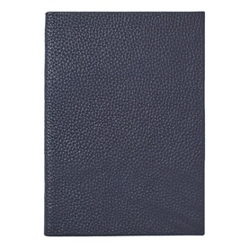 A5 Pebbled Leather Bound Notebook
