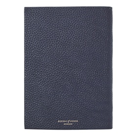 A5 Pebbled Leather Bound Notebook