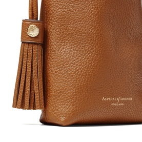 Hudson Pebbled Leather Crossbody Pouch