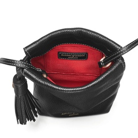 Hudson Pebbled Leather Crossbody Pouch