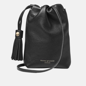 Hudson Pebbled Leather Crossbody Pouch
