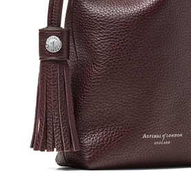 Hudson Pebbled Leather Crossbody Pouch
