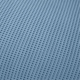 Lindly Waffle Weave Duvet Set Blue