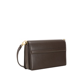 T-Flap Mini Leather Crossbody Bag