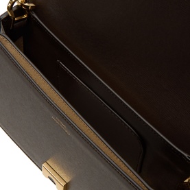 T-Flap Mini Leather Crossbody Bag