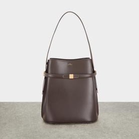 Belted Bucket Bag
