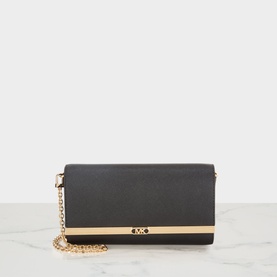 Mona Leather Clutch