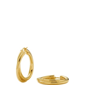Lucy Williams Entwine Hoop Earrings
