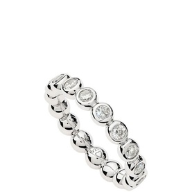 Tennis Eternity Stacking Ring