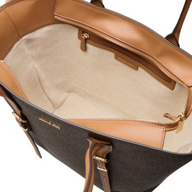Moore Logo Print Large Tote Bag
