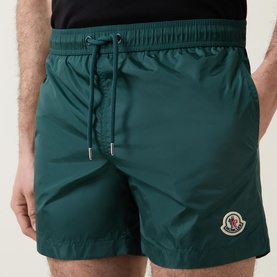 Felt Logo Swim Shorts