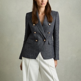 Baker Double-Breasted Blazer