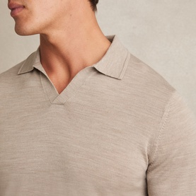 Duchie Open Collar Polo Shirt