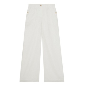 Ashby Linen Wide Leg Trousers