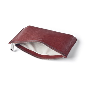 Ella Large Pebbled Leather Pouch