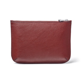 Ella Large Pebbled Leather Pouch