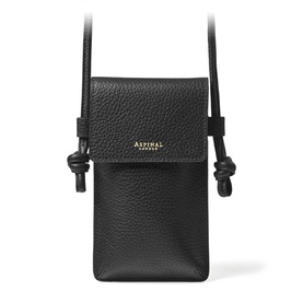 Ella Pebbled Leather Phone Pouch