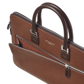 Connaught Pebbled Leather Folio