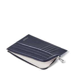 Classic Pebbled Leather Travel Wallet